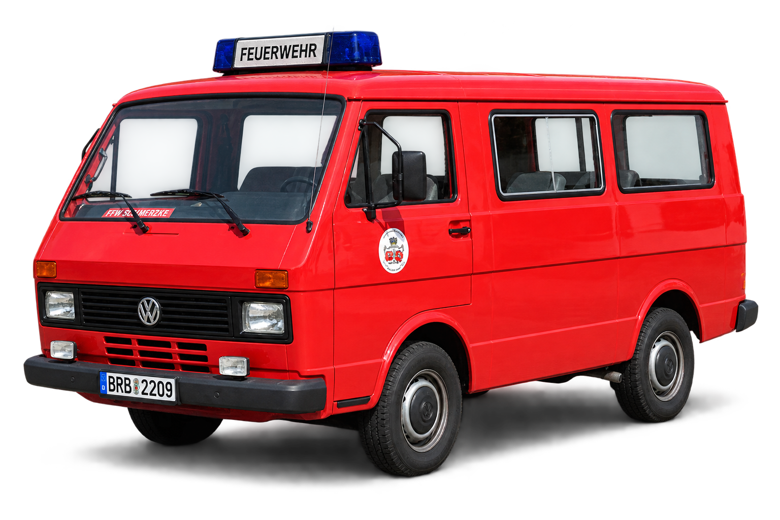Ehemaliger MTW der Feuerwehr Schmerzke
