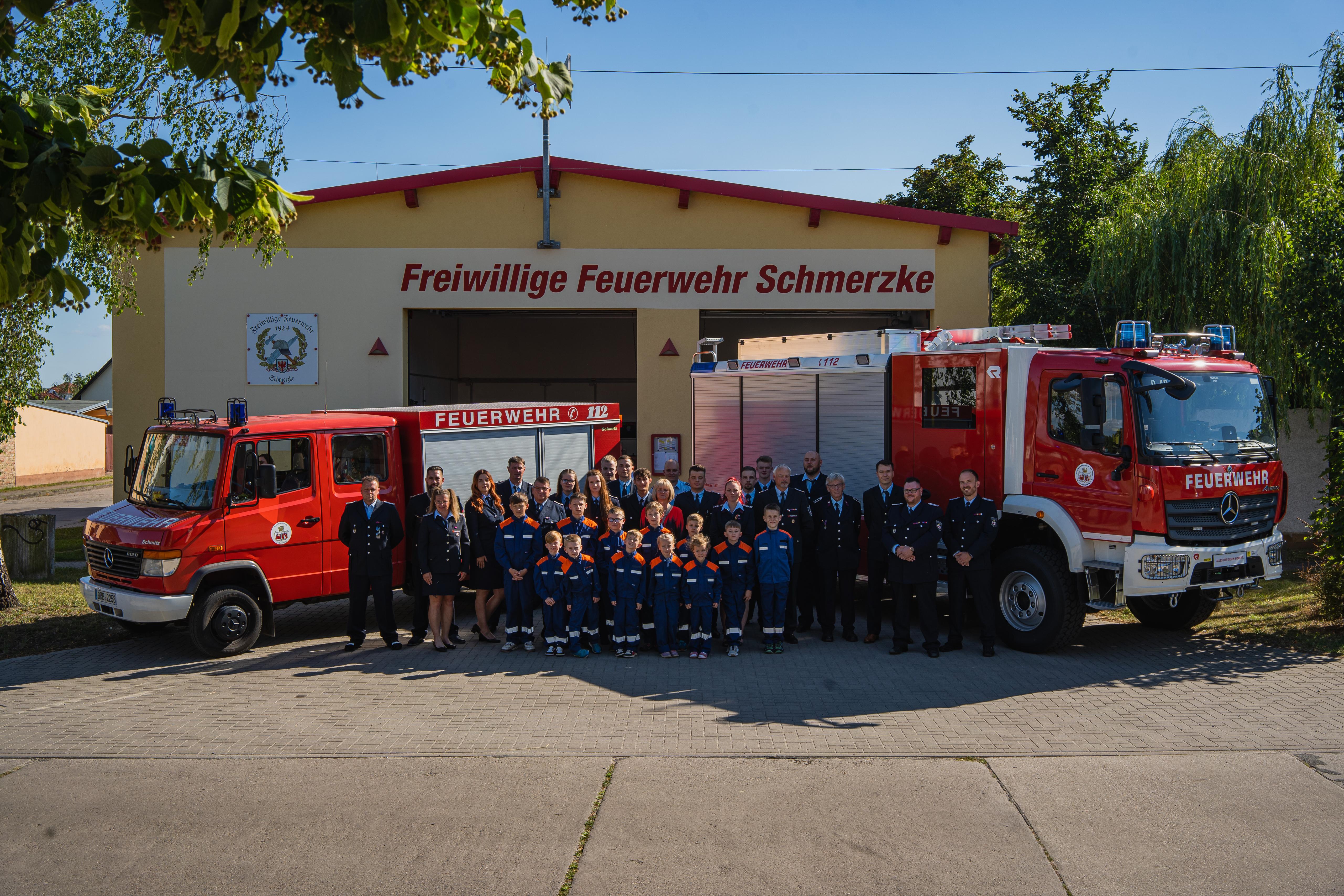 Jubiläumsfeier der Feuerwehr Schmerzke 2025